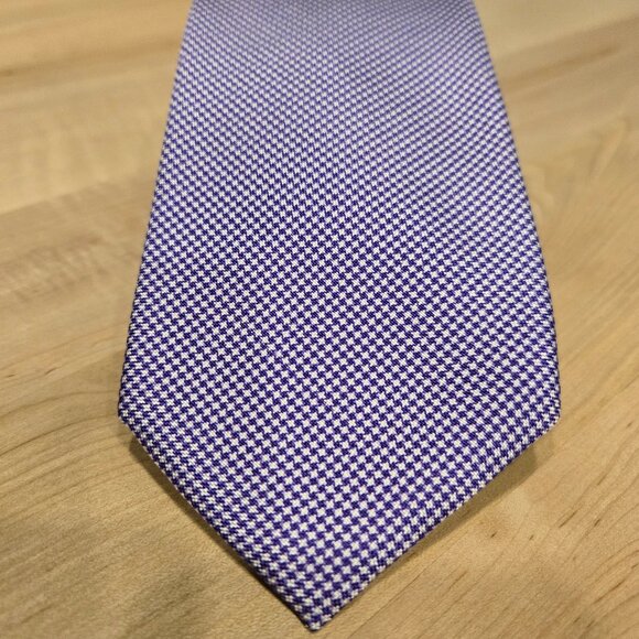 Vassi Couture 7-Fold Italian Silk Tie Purple – One-of-a-Kind! - Picture 1 of 8